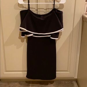 Black Formal Mini Dress